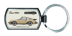 Porsche 911 Turbo 1978-89 Keyring 4